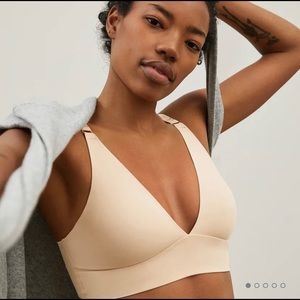The Invisible Bra by Everlane. Light Tan. Size L.